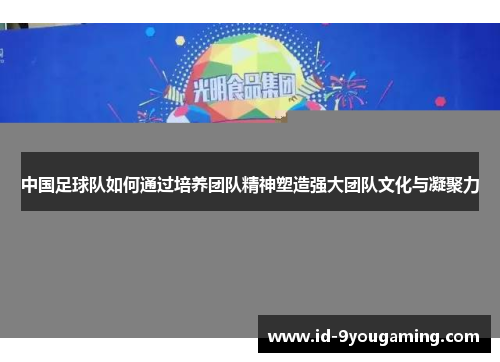 中国足球队如何通过培养团队精神塑造强大团队文化与凝聚力