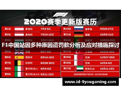 F1中国站因多种原因遭罚款分析及应对措施探讨