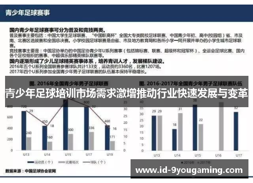 青少年足球培训市场需求激增推动行业快速发展与变革